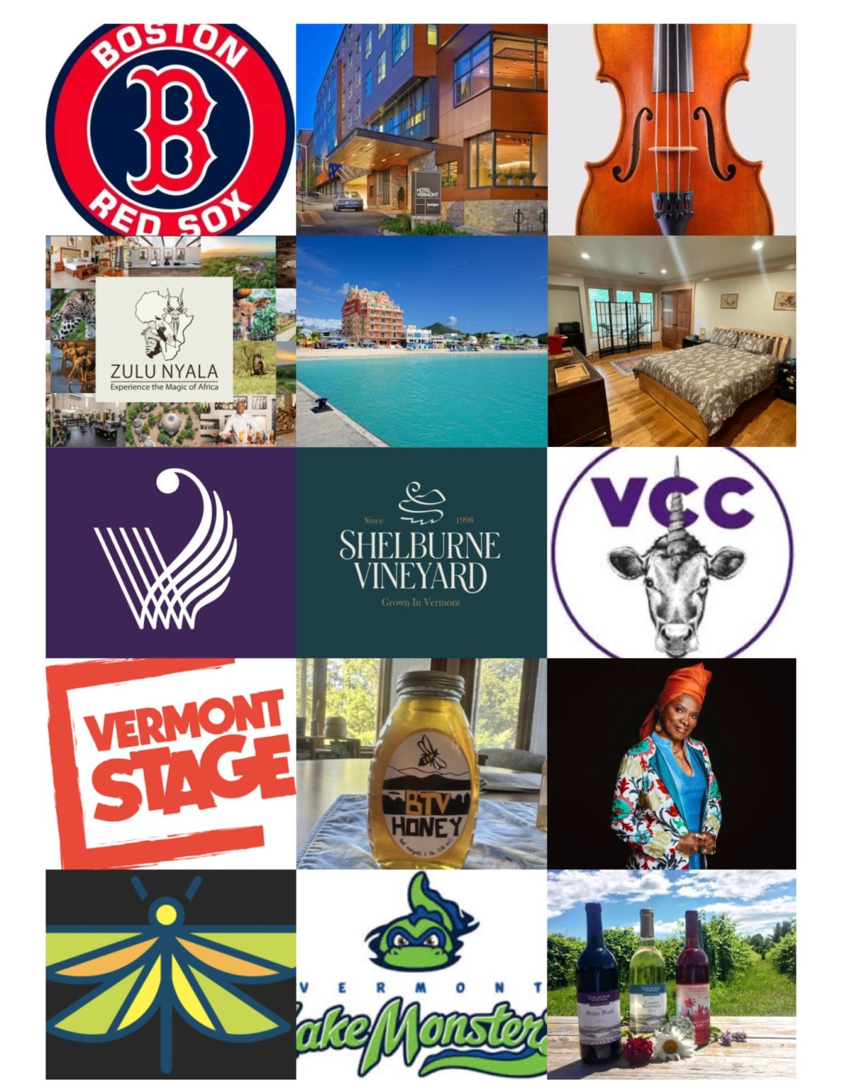 Auction collage